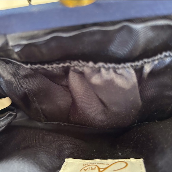 ARIA BY MARY FRANCES SATIN SHOULDER BAG - Picture 11 of 12